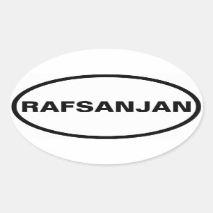 FOUR Rafsanjan Oval Sticker