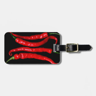 Four Red Chilies cd ltcna Luggage Tag