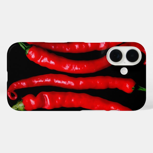 Four Red Chilies iphcnm Case-Mate iPhone Case (Back (Horizontal))