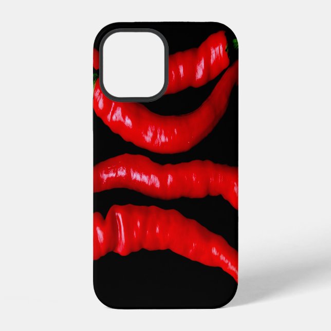 Four Red Chilies iphcnm iPhone Case (Back)