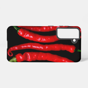 Four Red Chilies sgcnm Samsung Galaxy Case