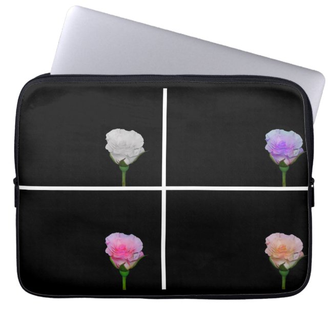 Four Roses Laptop Sleeve (Front)