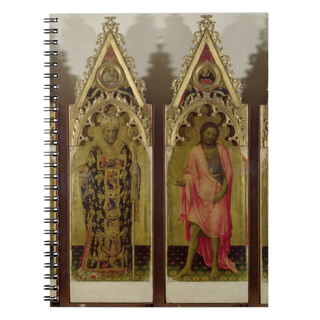 Four Saints from the Quaratesi Polyptych: Mary Mag Notebook (Front)