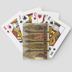 Four Saints from the Quaratesi Polyptych: Mary Mag Playing Cards