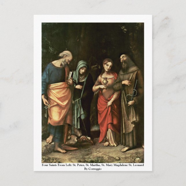 Four Saints Postcard (Front)