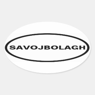 FOUR Savojbolagh Oval Sticker