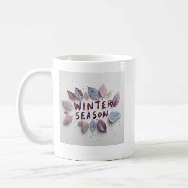 Four Season Mug Winter Design (Left)