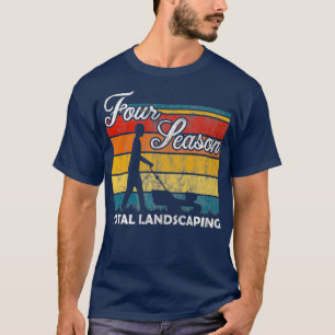 Four Season Total Landscaping  Retro Vintage T-Shirt