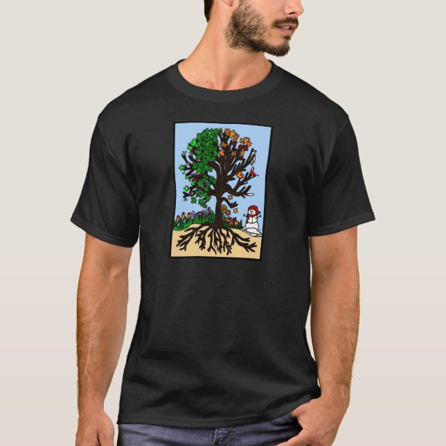 Four Season Tree T-Shirt (Front)