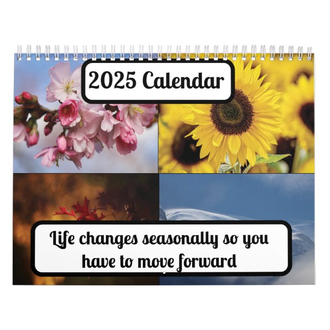 Four Seasons 2025 Calendar (Cover)