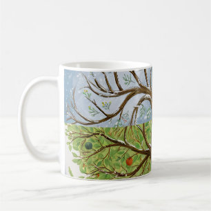 Four Seasons Embrace Coffee Mug