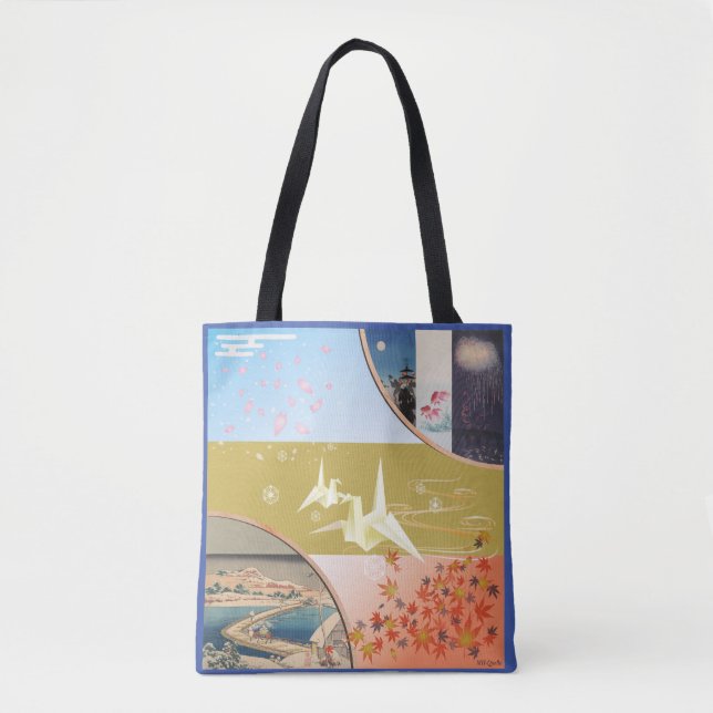 Four Seasons in Japan Tote Bag (Front)