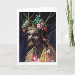 Four Seasons in One Head, Arcimboldo Card