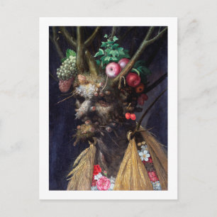 Four Seasons in One Head, Arcimboldo Postcard