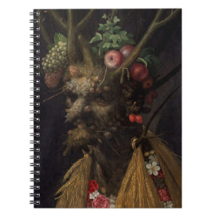 Four Seasons in the One Head, c.1590 2 Notebook