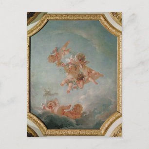 Four Seasons in the Salle du Conseil  - Spring Postcard