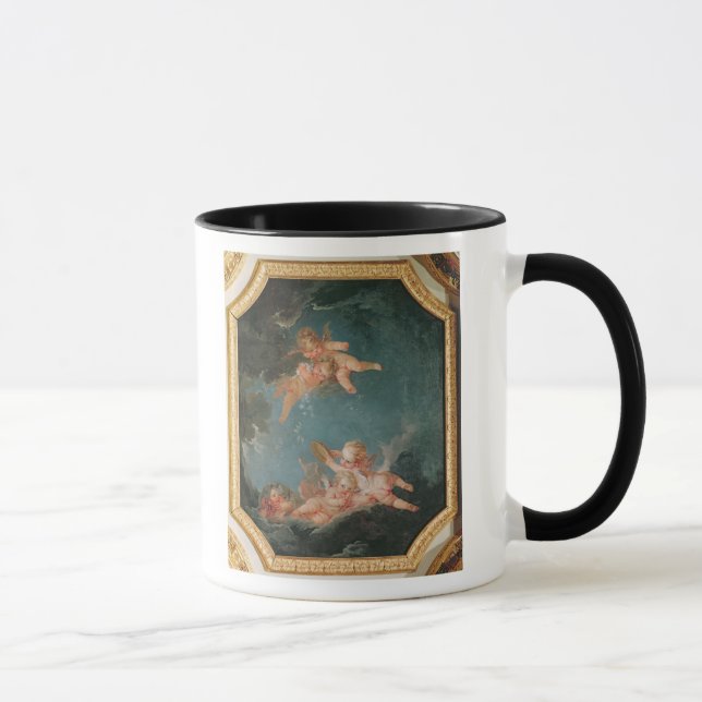 Four Seasons in the Salle du Conseil  - Winter Mug (Right)