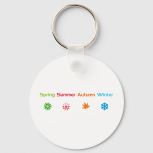 Four Seasons Key Ring