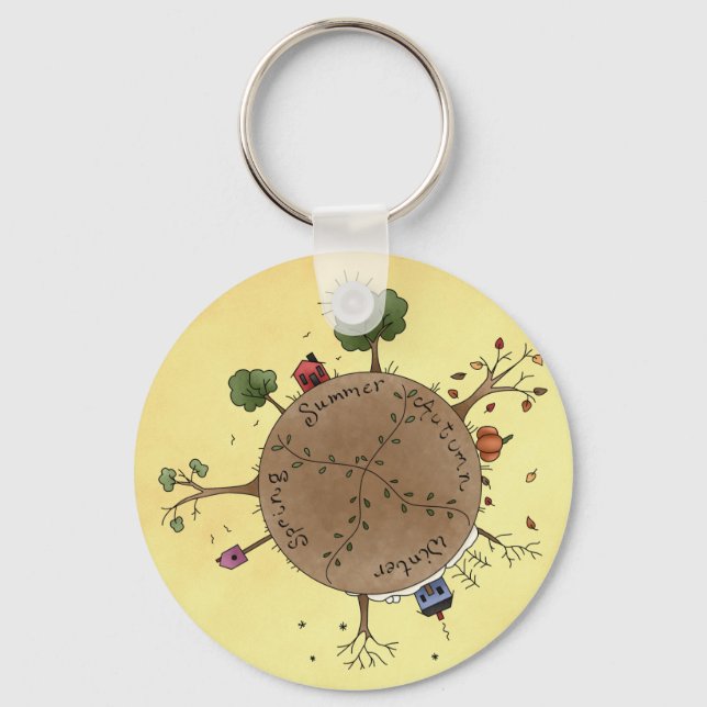 Four Seasons Key Ring (Front)