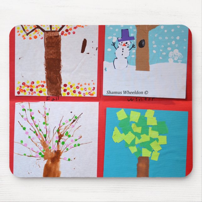 Four Seasons Mouse Pad (Front)