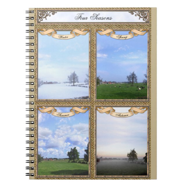 Four Seasons Notebook (Front)