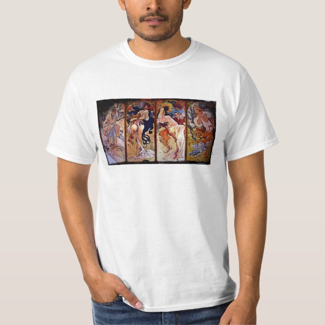 Four Seasons Personified by Women T-Shirt (Front)