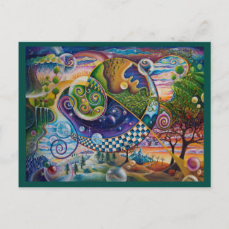 Four Seasons Postcard