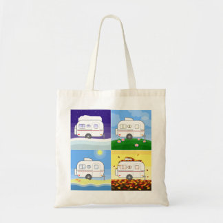 Four Seasons Scamp Tote Bag