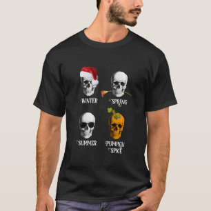 Four Seasons Skull T-Shirt