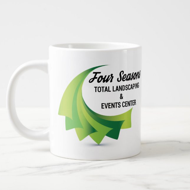 Four Seasons Total Landscaping Large Coffee Mug (Left)