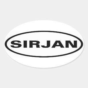FOUR Sirjan Oval Sticker