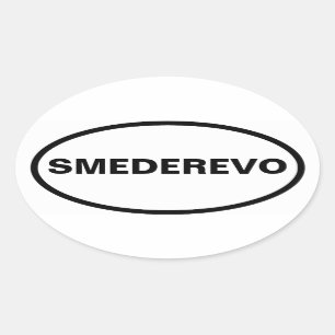 FOUR Smederevo Oval Sticker