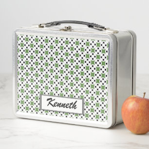 Four Star Circle by Kenneth Yoncich Metal Lunch Box