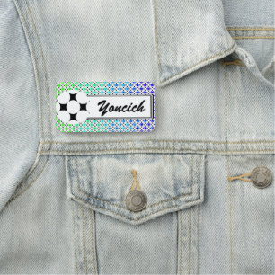 Four Star Circle by Kenneth Yoncich Name Tag