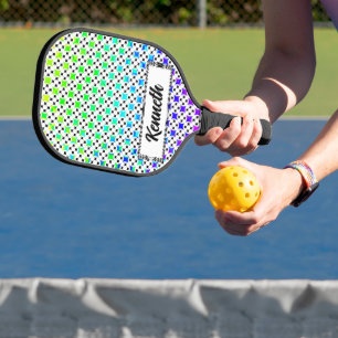 Four Star Circle by Kenneth Yoncich Pickleball Paddle