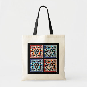 Four Tile Tote Bag