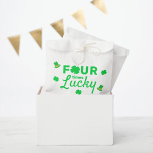 Four Times Lucky 4th Birthday Favour Bag