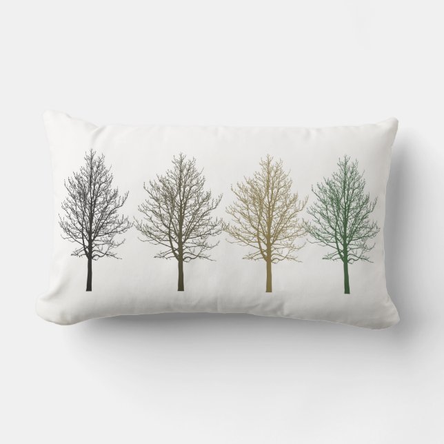 Four Trees Lumbar Cushion (Front)