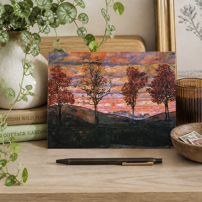 Four Trees Postcard (Creator Uploaded)