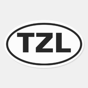 FOUR Tuzla "TZL" Oval Sticker