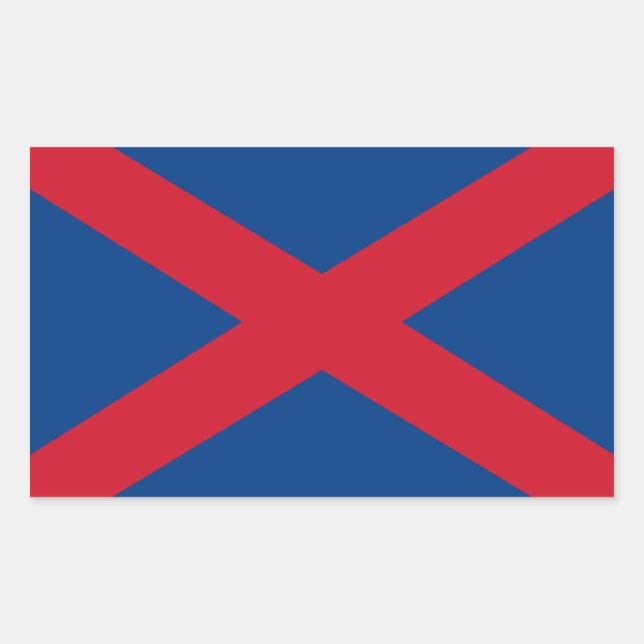FOUR Voortrekker Flag Rectangular Sticker (Front)