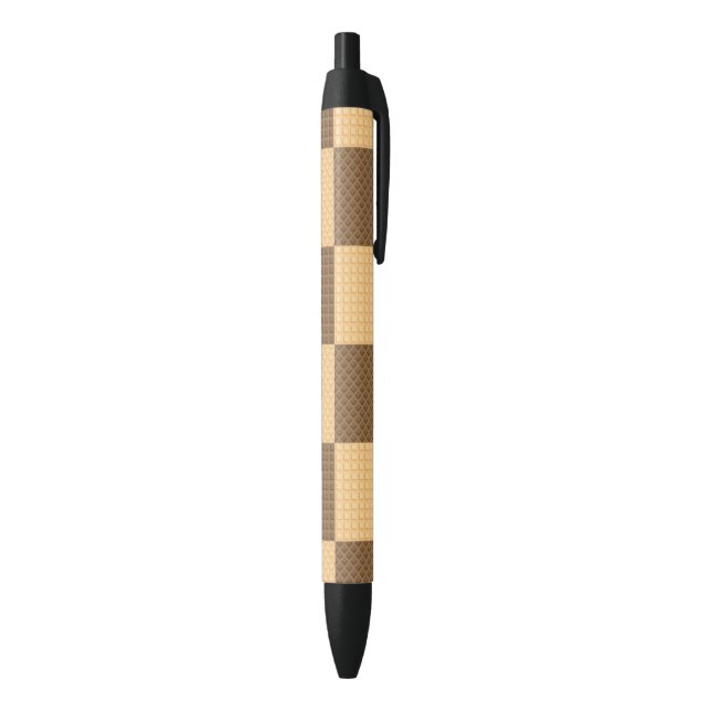 Four Wafers Black Ink Pen (Bottom (Vertical))