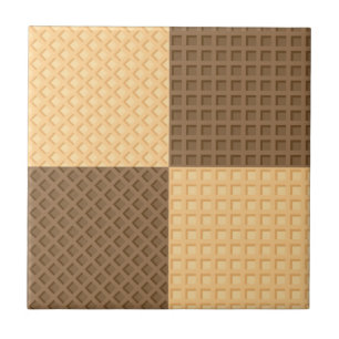 Four Wafers Ceramic Tile