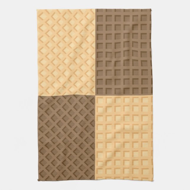 Four Wafers Tea Towel (Vertical)