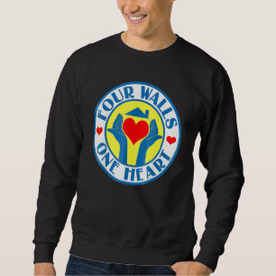 Four Walls One Heart Hand With Heart Tee Inspirati