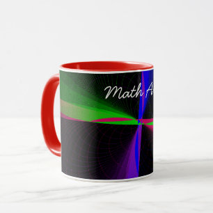 Four-Way Geometric Wave Coffee Mug