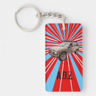 Four-wheel Drive Key Ring