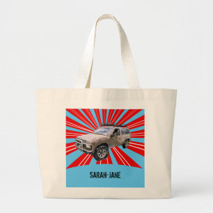 Four-wheel Drive Large Tote Bag