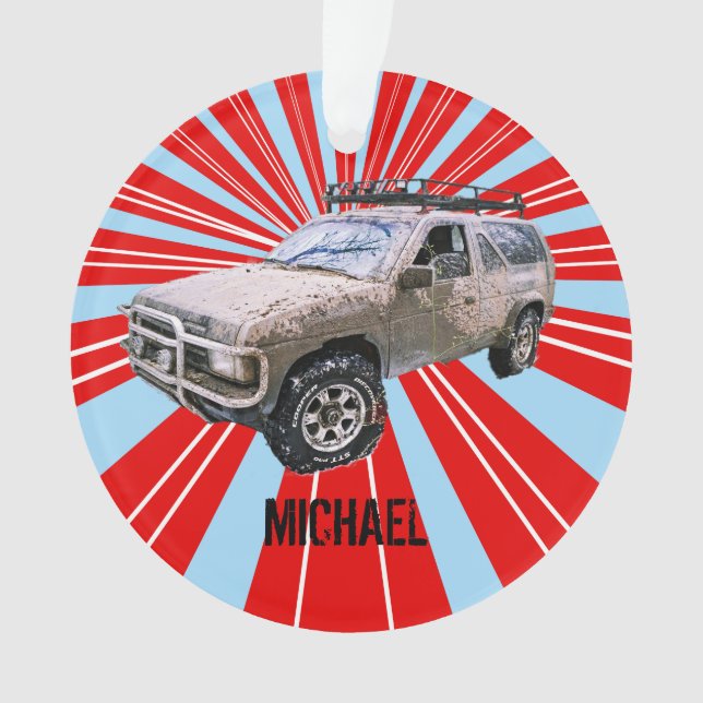 Four-wheel Drive Ornament (Front)