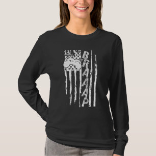 Four Wheeler Hunters All Terrain Atv Retro Usa Ame T-Shirt